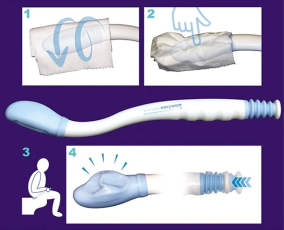 Easy Wipe Toileting Aid, by Drive Medical