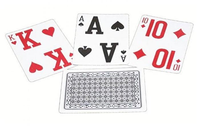Low Vision Playing Cards, by Parsons ADL