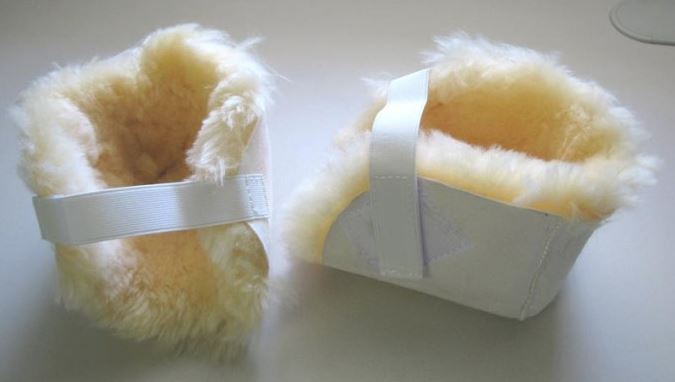 Sheepskin Heel/Elbow Pads, by Parsons ADL